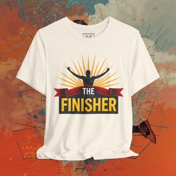 696272662012454622_v2_2048_custom.jpeg "Finisher" - Exclusive Gold Edition Tee – product gallery – M · Art & Design