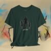 Girl Dad T-Shirt — Father Silhouette with Two Daughters Tee – product gallery – M · Art & Design