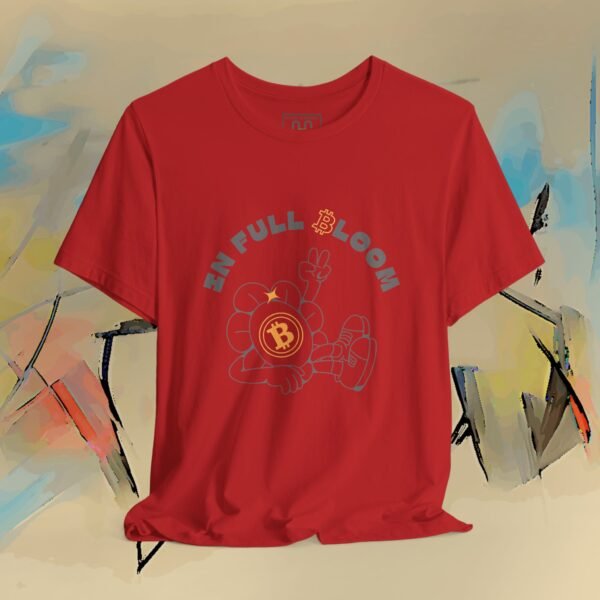 932066808516846484_v2_2048_custom.jpeg In Full BitBloom – Bitcoin T-Shirt – product gallery – M · Art & Design