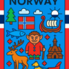Norway-2acol “Discover Norway” Poster 2 – European Wall Art Printable (A4 PDF) artistic unisex graphic T-shirt