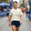 THE PACE IS PERSONAL – Premium Running Tee (Marathon Mindset Edition) The Pace is Personal — Run Your Story Tee artistic unisex graphic T-shirt