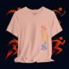 Vertical Flow – Minimalist One‑Line Art T‑Shirt | Modern Figurative - Design by M‑Art & Design — Apparel by M · Art & Design