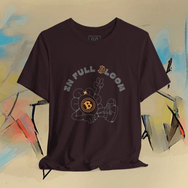 In Full BitBloom – Bitcoin T-Shirt — Humor by M · Art & Design