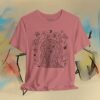 Psychedelic Line Art Tee — Cosmic Mind Floral Doodle T-Shirt