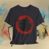 Japanese Calligraphy T‑Shirt - Katsu Victory Sosho Ink Brush Design