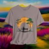 11089000046869249612_v2_2048_custom.jpeg Sunset Bench Tee — Bicycle Park Silhouette T-Shirt – product gallery – M · Art & Design