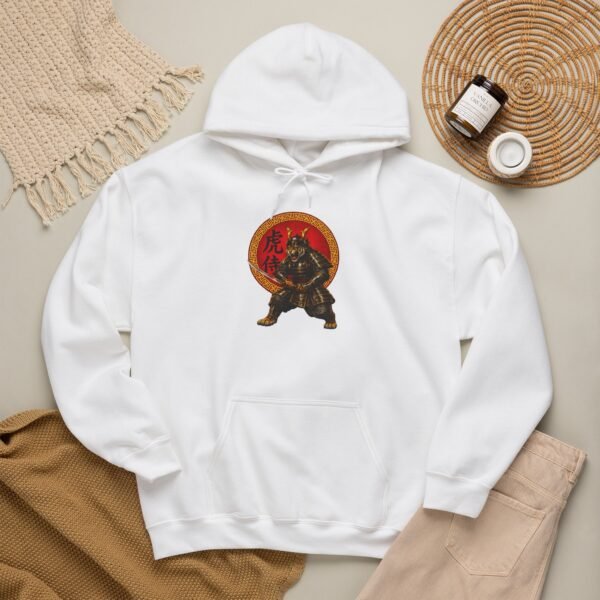 11920286283481219588_2048.jpeg Tiger Samurai Hoodie — Streetwear Warrior with 勇 Emblem