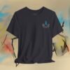 Seasonal Promotion - Prostate Cancer Awareness T-Shirt — Hands Holding Blue Ribbon Tee — Apparel by M · Art & Design