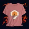 Running Graphic Tee — “Distance Brings Clarity” Jogger T-Shirt  #4