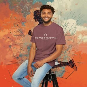 The Pace is Personal #2  -  Run Your Story  Tee  (Dark Colors)