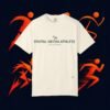 DIGITAL DETOX ATHLETE – Premium Running Tee (Less Noise Edition) (Light Colors) — Apparel by M · Art & Design