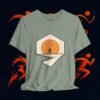 13830797844986126860_v2_2048_custom.jpeg Running Graphic Tee — “Distance Brings Clarity” Jogger T-Shirt #4 — Apparel by M · Art & Design