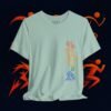 Vertical Flow – Minimalist One‑Line Art T‑Shirt | Modern Figurative - Design by M‑Art & Design — Apparel by M · Art & Design