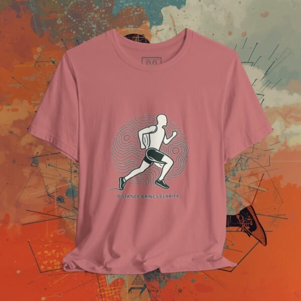 14357250941978088024_v2_2048_custom.jpeg Running Graphic Tee — “Distance Brings Clarity” Jogger Shirt #2