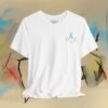 Seasonal Promotion - Prostate Cancer Awareness T-Shirt — Hands Holding Blue Ribbon Tee — Apparel by M · Art & Design