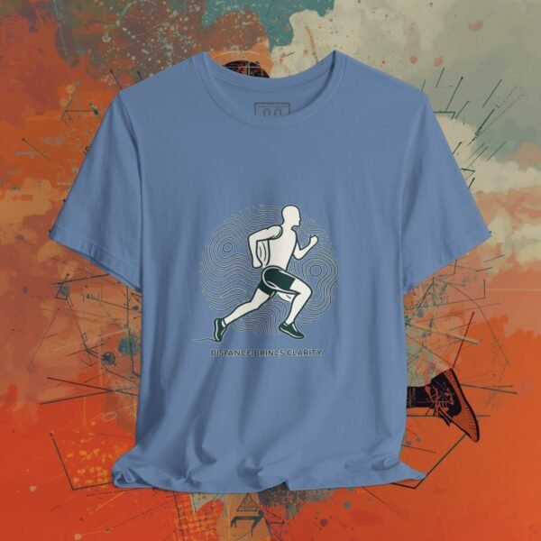 15375322317326286573_v2_2048_custom.jpeg Running Graphic Tee — “Distance Brings Clarity” Jogger Shirt #2