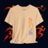 Vertical Flow – Minimalist One‑Line Art T‑Shirt | Modern Figurative - Design by M‑Art & Design — Apparel by M · Art & Design