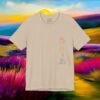 Vertical Flow – Minimalist One‑Line Art T‑Shirt | Modern Figurative -  Design by M‑Art & Design