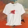 The Wall Runner T‑Shirt — Retro Brick Breaker Graphic Tee – Running Bella+Canvas T-shirt by Martume (Additional view 5)