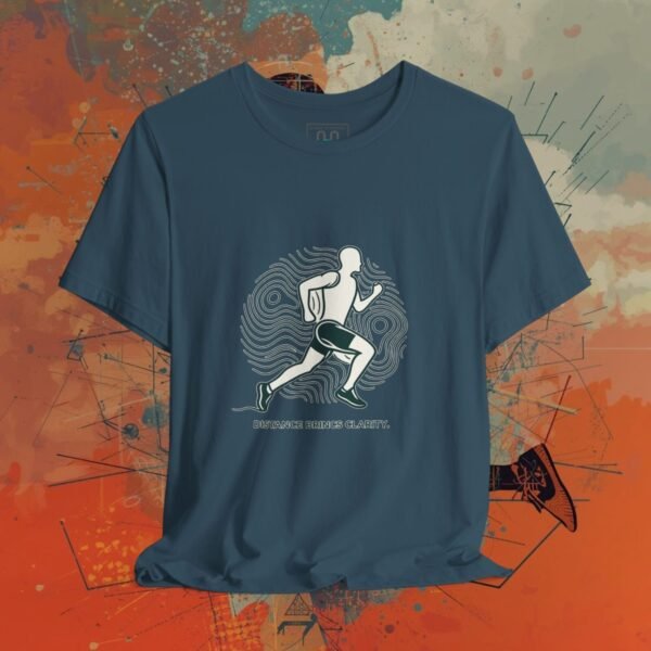 18219571761390195331_v2_2048_custom.jpeg Running Graphic Tee — “Distance Brings Clarity” Jogger Shirt #2