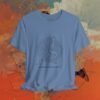Running Tee — Minimal Line Runner Graphic with “Distance Brings Clarity” #1 - T-Shirt