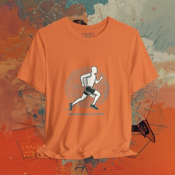 4183284966129828759_v2_2048_custom.jpeg Running Graphic Tee — “Distance Brings Clarity” Jogger Shirt #2