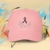 4336480961631118078_2048_custom-1.jpeg Skin Cancer Awareness Embroidered Black Ribbon Dad Cap — Apparel by M · Art & Design