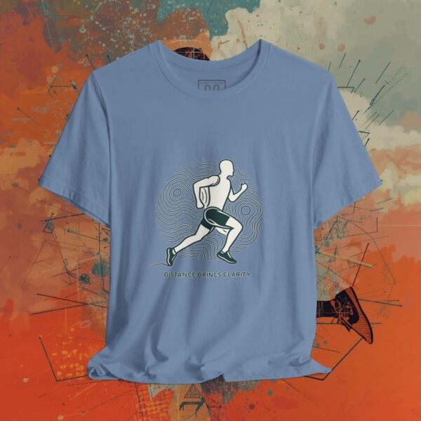 4457370475070266850_v2_2048_custom.jpeg Running Graphic Tee — “Distance Brings Clarity” Jogger Shirt #2