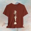 4462182629694374634_v2_2048_custom.jpeg Ivory Line Art Transformation T‑Shirt – Minimalist Empowerment Design – product gallery – M · Art & Design