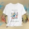 Bouldering Climber Tee – “My Life - Boulder” Rock Climbing T-Shirt