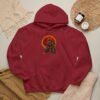 4636074697231904107_2048.jpeg Tiger Samurai Hoodie — Streetwear Warrior with 勇 Emblem