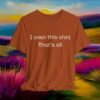 5542311106363654946_v2_2048_custom.jpeg I Own This Shirt – Simple & Funny Minimalist T‑Shirt – product gallery – M · Art & Design