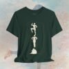 6389849798183636065_v2_2048_custom.jpeg Ivory Line Art Transformation T‑Shirt – Minimalist Empowerment Design – product gallery – M · Art & Design