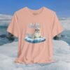 Seal Ice to Meet You Tee — Cute Pun Graphic T-Shirt – Animal Bella+Canvas T-shirt by Martume (Additional view 10)