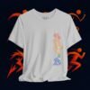 Vertical Flow – Minimalist One‑Line Art T‑Shirt | Modern Figurative - Design by M‑Art & Design — Apparel by M · Art & Design