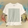 Geometric Lines Tee – Symmetry, Color & Modern Minimalism – product gallery – M · Art & Design