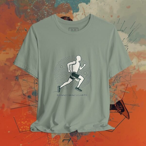 8352250314195832644_v2_2048_custom.jpeg Running Graphic Tee — “Distance Brings Clarity” Jogger Shirt #2