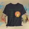 Shiba Wisdom T-Shirt — “I Sit, I Wait, I Win” Japanese Proverb Tee