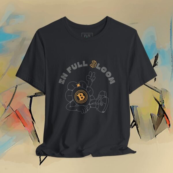 In Full BitBloom – Bitcoin T-Shirt — Humor by M · Art & Design