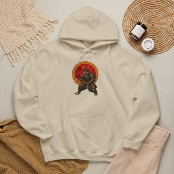 9685908743612057205_2048-1.jpeg Tiger Samurai Hoodie — Streetwear Warrior with 勇 Emblem — Apparel by M · Art & Design